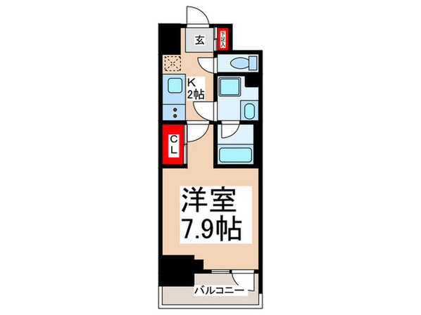 プライマル南砂の物件間取画像